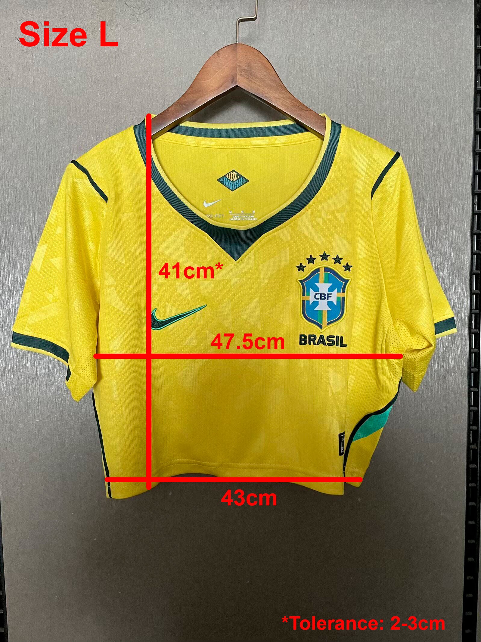 Cropped Brasil Home I 2025/26 Feminina