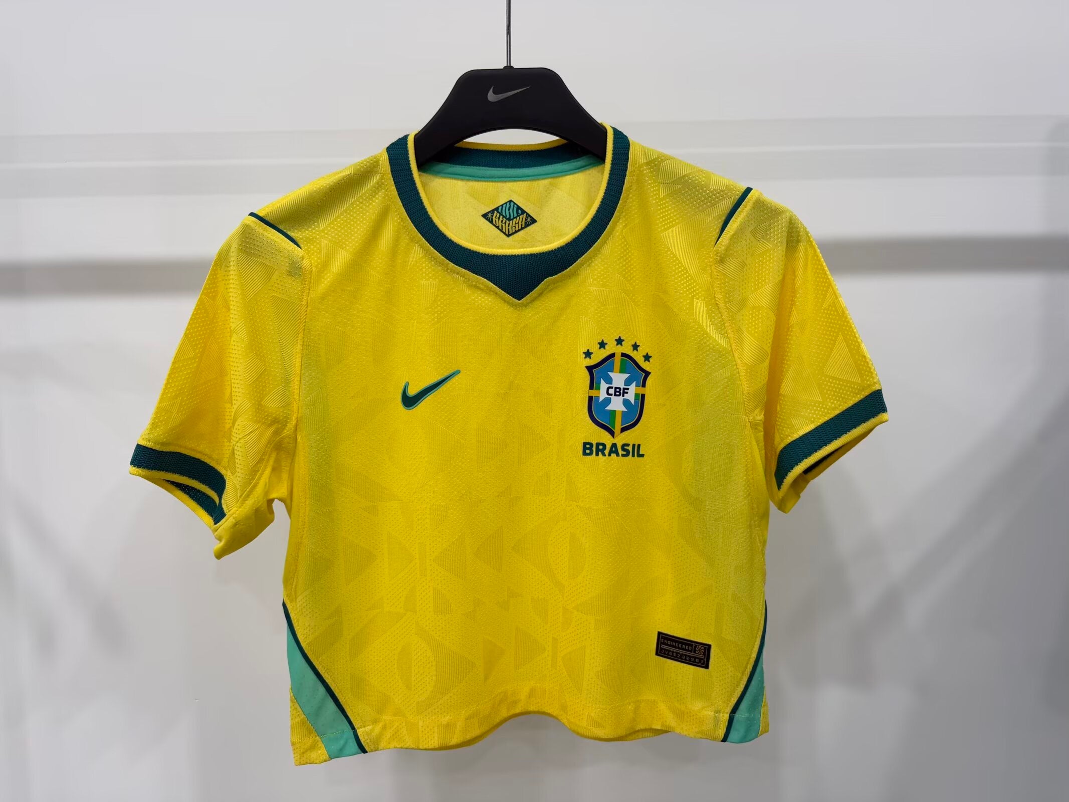 Cropped Brasil Home I 2025/26 Feminina
