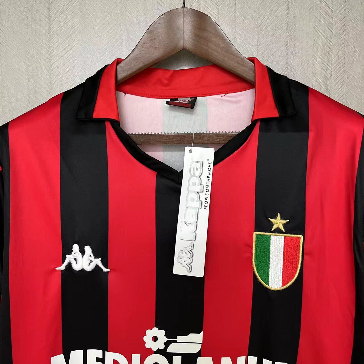 Camisa Retrô AC Milan 1988