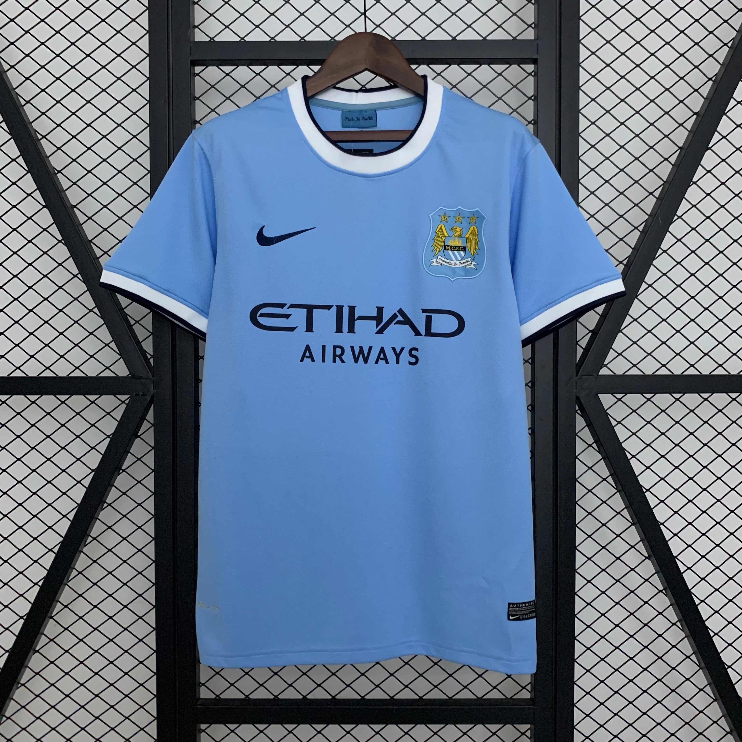 Camisa Retrô Manchester City Home 13/14