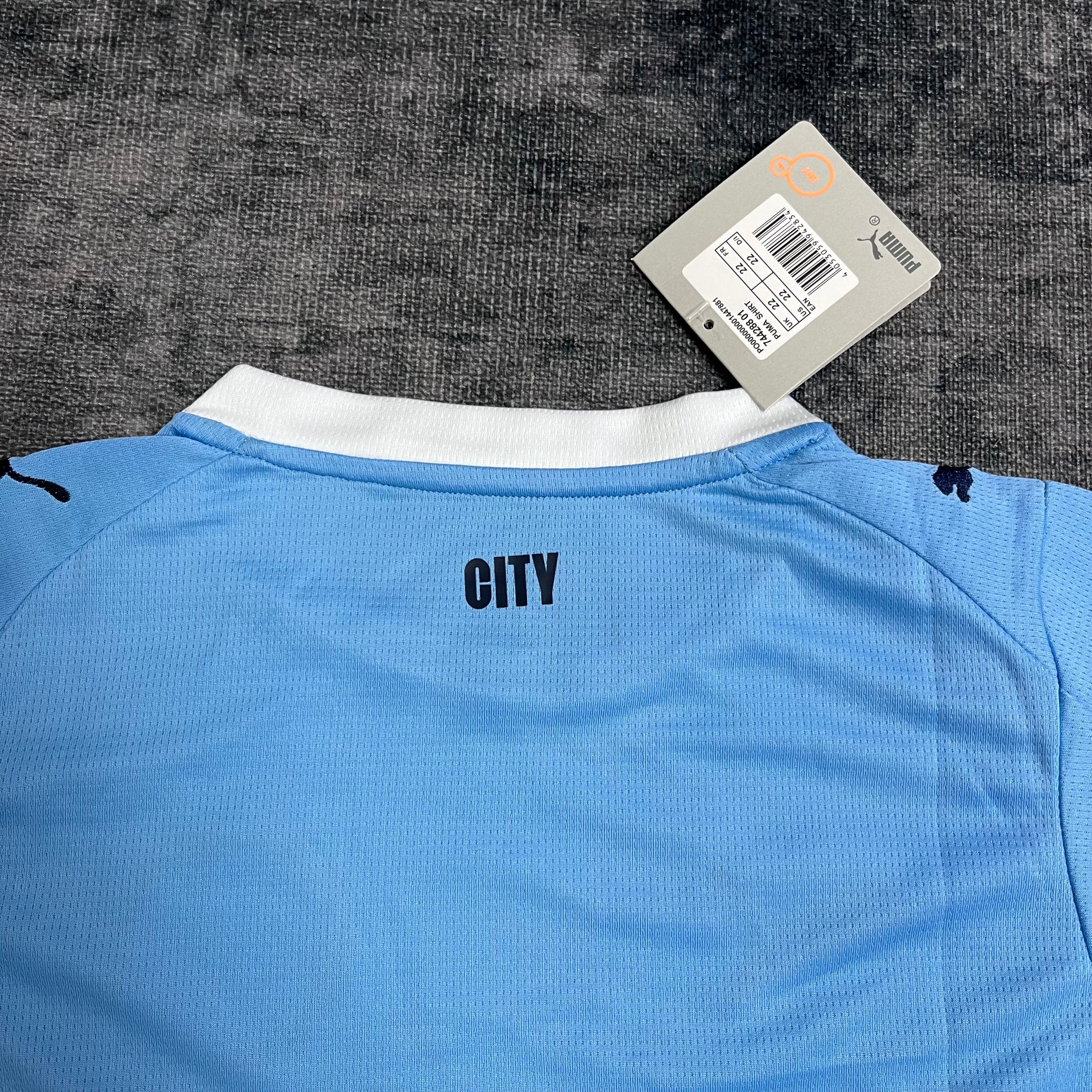 Kit Infantil Manchester City Home 25/26