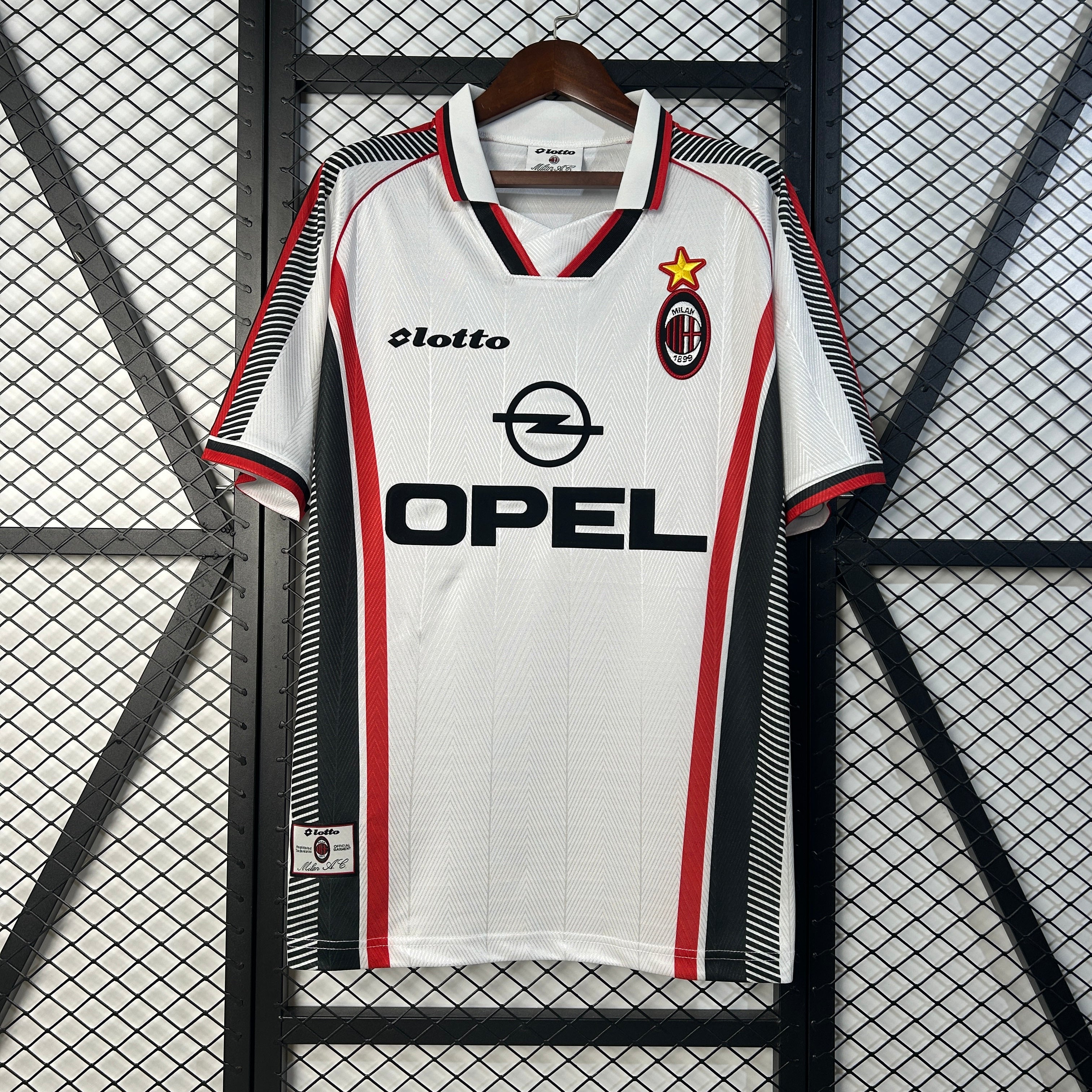 Camisa Retrô AC Milan Visitante 98/99