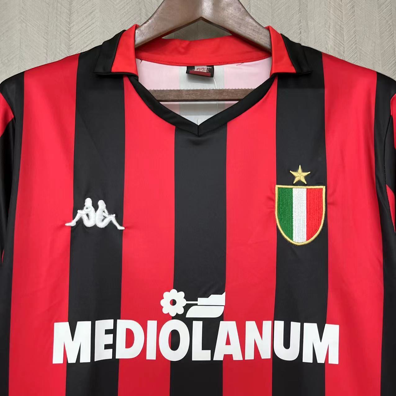 Camisa Retrô AC Milan 1988