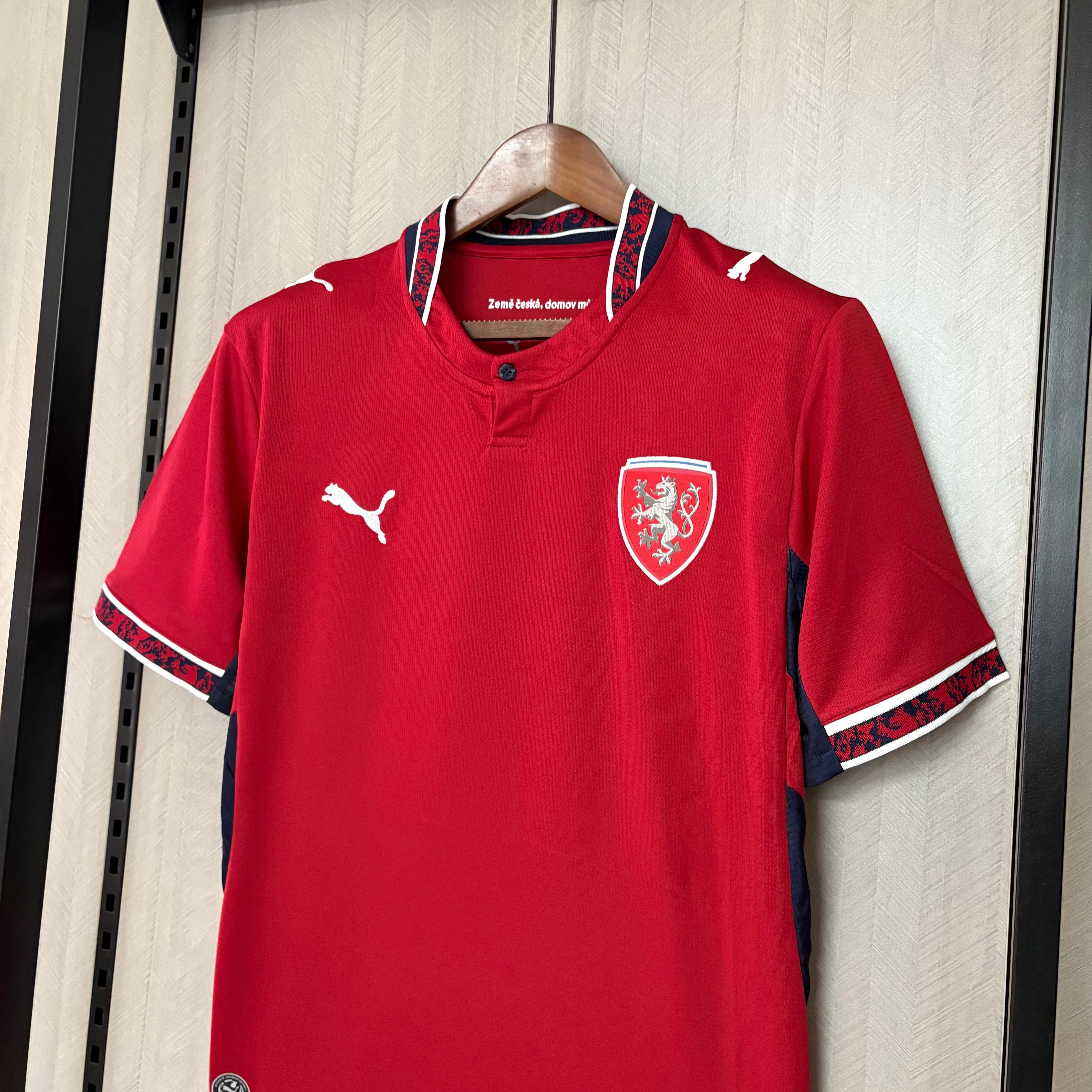 Camisa Seleção República Tcheca Home 2026