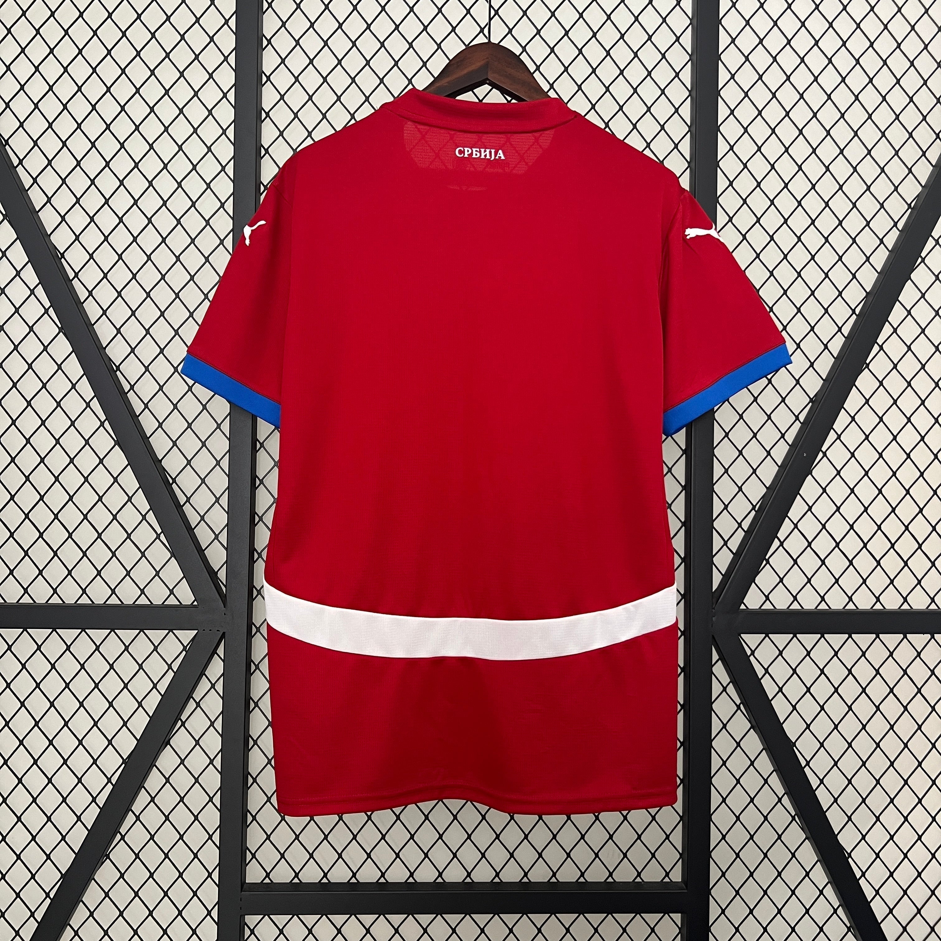 Camisa Seleção Servia Home 2024