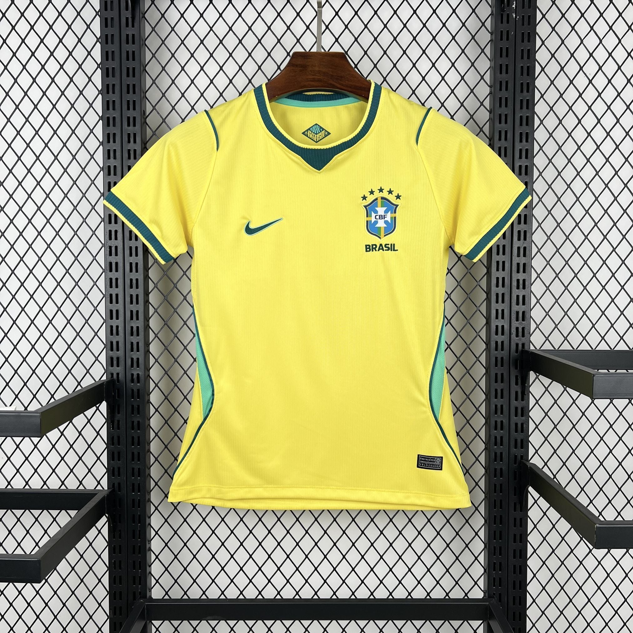Camisa Brasil Home I 2025/26 Feminina