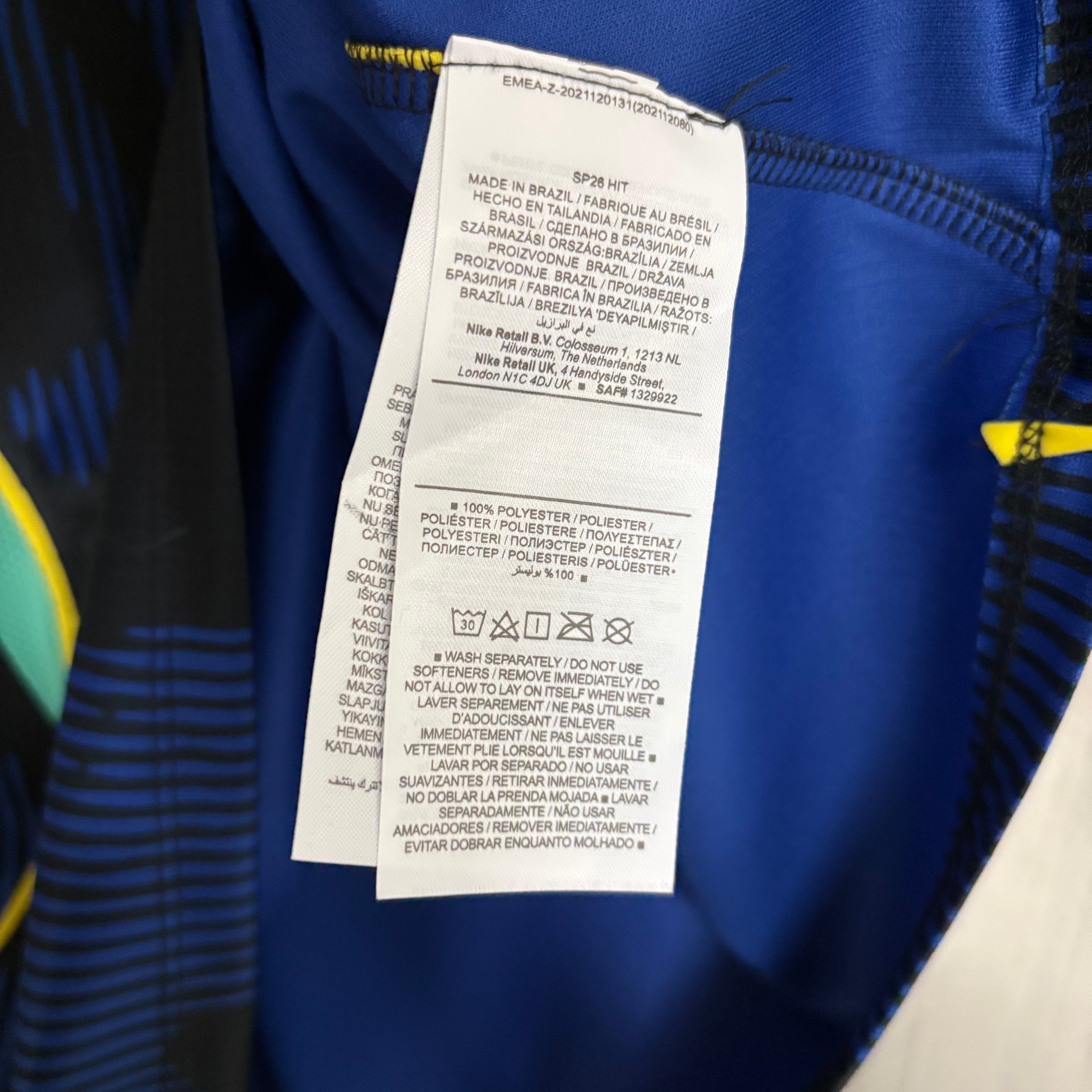 Camisa Seleção Brasil Visitante 2026